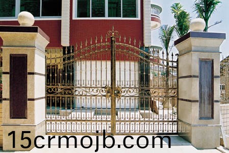 鐵藝(yi)大(da)門案例